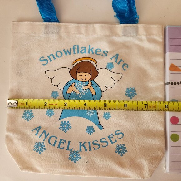 Cotton Gift Bag,Snowman Magnetic List Pad/Sticker Sheet/Mini Pad/Pencil & Mug - Picture 3 of 16